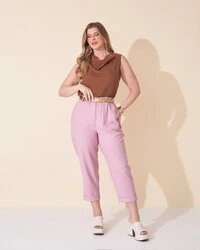 calca francini alfaiataria sarjada kayla