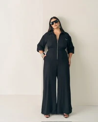 macacao pantalona ziper quebela