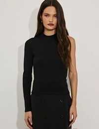 Blusa carol malha assimetrica kayla