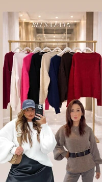 Blusa tricot fang planet