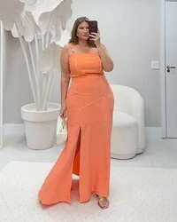 pre venda conjunto orange com vies sereia bellah