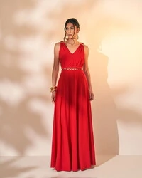 vestido longo belle trabalhado handmade quebela