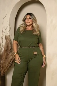 pre venda conjunto viscolinho com elastano milan