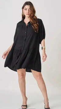vestido nina chemise upper