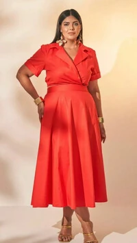 Vestido midi bless alfa quebela