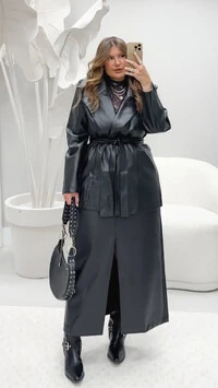 pre venda blazer parka courino faixa duas