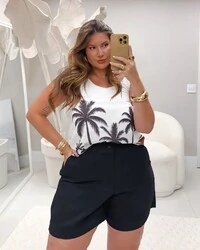 Pre venda shorts alfa black circus duas