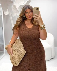 vestido glamour trico planet