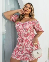 pre venda conjunto estampado rayon com fios de lurex mr fr