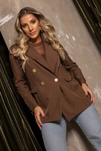 pre venda blazer alfaiataria botões frontais divas