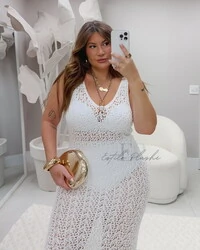 Vestido exclusiva rendado estilo planet