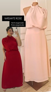 vestido red carpet hotpink
