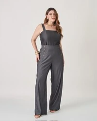 cropped corset denim spandex upper