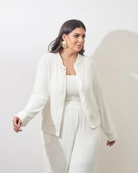 jaqueta malha kayla olivia