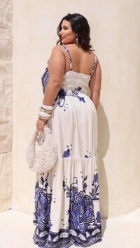 vestido longo alca essencia natureza