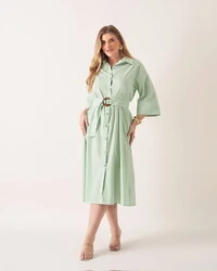 Vestido chemise stripes norah kayla