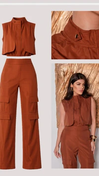 pre venda conjunto elisa alfa turim brown bellah