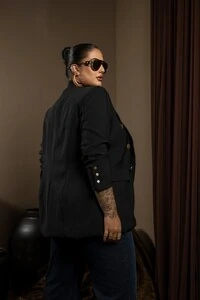 pre venda blazer alfaiataria alongado divas