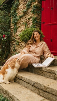 calca reta liocel forro de shorts collab kayla