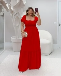 Pre venda vestido cigana vermelho viscolinho marianina