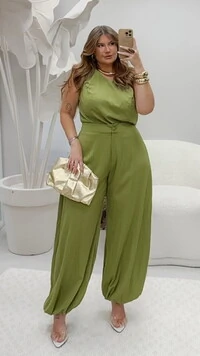 conjunto blusa e calca aladin quebela