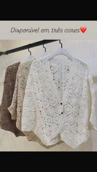 blusa kimono lyah crochet