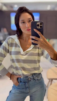 PRE VENDA Blusa tricot mousse listrada polo planet alice