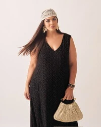 Vestido karen midi viscose kayla