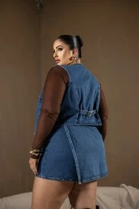 pre venda colete jeans atos divas