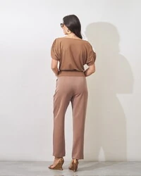 calca reta alfaiataria com nervura frontal gloria kayla