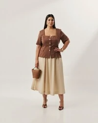 blusa lady girl quebela