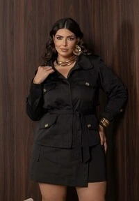 pre venda shorts saia suede divas