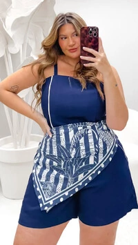 pre venda blusa com alca alfaiataria vivo duas