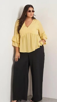 blusa flora crepe ggt kayla