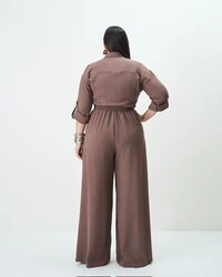 macacao pantalona ziper quebela