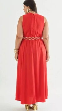 vestido midi december quebela