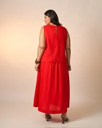 blusa viscose e linho clea kayla