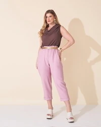 calca francini alfaiataria sarjada kayla