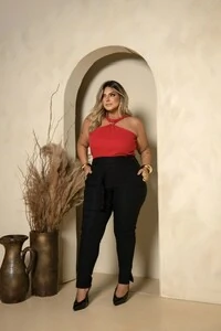 pre venda calca bengaline com faixa milan