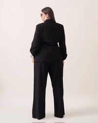 blazer nivea alfaiataria viscose com transpasse kayla