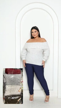 Blusa tricot ombre camila planet