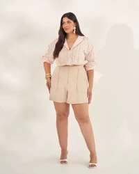 shorts alfaiataria charger quebela