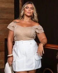 Pre venda blusa cigana crepe com lurex mr fr