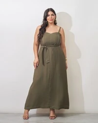 vestido viscose poliamida prespontado faixa elisabeth kayla