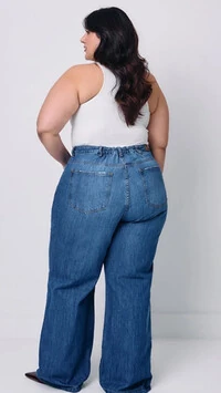 Calca jeans widleg izzat