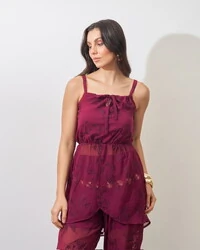 regata em crepe trabalhada com ajuste juli kayla