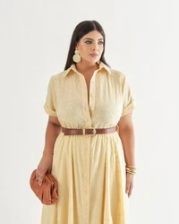 vestido longuete lasie algodao quebela