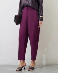 Calça alfaiataria cenoura carol kayla