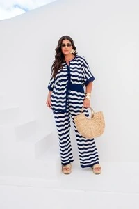 conjunto tricot zigzag lacinhos planet0