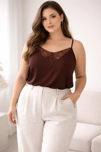 PROMO SEM TROCA Regata renda hotpink